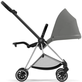 Коляска 2 в 1 Cybex Mios 4.0 Mirage Grey шасси Chrome Black Сірий - Фото 4