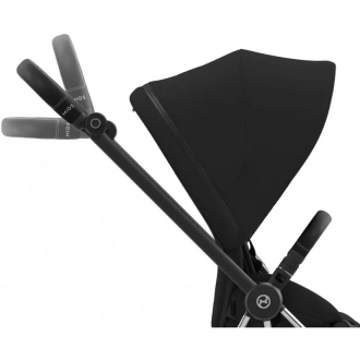 Коляска 2 в 1 Cybex Mios 4.0 Onyx Black шасси Chrome Black Чорний - Фото 10