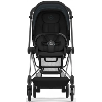 Коляска 2 в 1 Cybex Mios 4.0 Onyx Black шасси Chrome Black Чорний - Фото 1