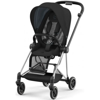 Коляска 2 в 1 Cybex Mios 4.0 Onyx Black шасси Chrome Black Чорний - Фото 6