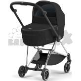 Коляска 2 в 1 Cybex Mios 4.0 Onyx Black шасси Chrome Black Чорний