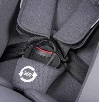 Автокресло 0–36 кг Coletto Logos ISOFIX Black/Черный - Фото 2