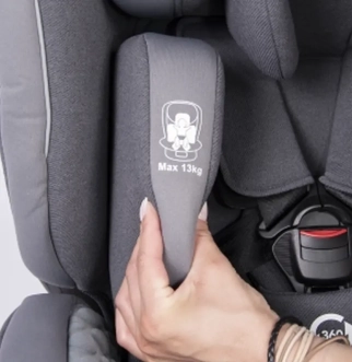 Автокресло 0–36 кг Coletto Logos ISOFIX Dark grey/Серый - Фото 2