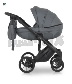 Коляска 3 в 1 Verdi Mirage Basic 01 Grey/Серый