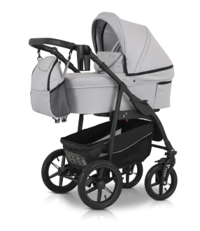 Коляска 3 в 1 Verdi Sonic Comfort 02 Light gray skin/Серый - Фото 5