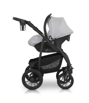 Коляска 3 в 1 Verdi Sonic Comfort 02 Light gray skin/Серый - Фото 6