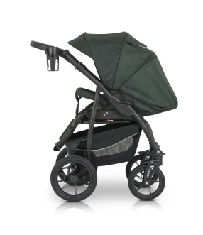 Коляска 3 в 1 Verdi Sonic Comfort 06 Forest night fabric/Зеленый - Фото 2