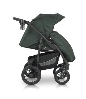 Коляска 3 в 1 Verdi Sonic Comfort 06 Forest night fabric/Зеленый - Фото 3