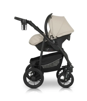 Коляска 3 в 1 Verdi Sonic Comfort 10 Ecru skin/Бежевый - Фото 7