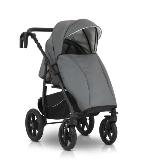 Коляска 3 в 1 Verdi Sonic Comfort 11 Grey skin/Серый - Фото 3