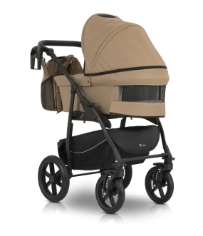Коляска 3 в 1 Verdi Sonic Comfort 12 Beige skin/Бежевый - Фото 1