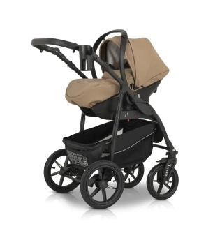 Коляска 3 в 1 Verdi Sonic Comfort 12 Beige skin/Бежевый - Фото 2