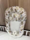 Кокон для новорожденного Ведмедик Медвежонок Hello Бежевый