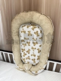 Кокон для новорожденного Медвежонок Игрушка медвежонок Бежевый