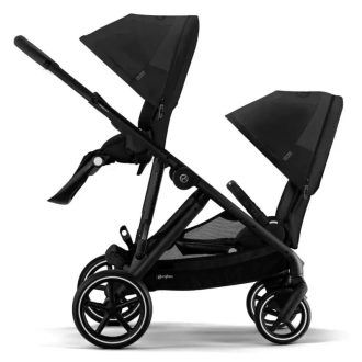 Коляска для двойни 2 в 1 Cybex Gazelle S Moon Black/Черный - Фото 4
