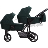 Коляска для двойни 2 в 1 Bebetto B 42 25 Темно-зеленый