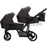 Коляска для двойни 2 в 1 Bebetto B 42 22 Графитовый