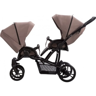 Коляска для двойни 2 в 1 Bebetto B 42 21 Бежевый - Фото 2