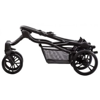 Коляска для двойни 2 в 1 Bebetto B 42 PRO 24 Черный - Фото 3