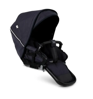 Коляска для двойни 2 в 1 Emmaljunga NXT Twin Lounge Navy/Синий - Фото 1