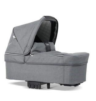 Коляска для двойни 2 в 1 Emmaljunga NXT Twin Lounge Grey/Серый - Фото 4