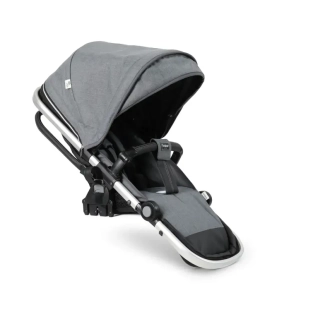 Коляска для двойни 2 в 1 Emmaljunga NXT Twin Lounge Grey/Серый - Фото 5