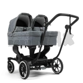 Коляска для двойни 2 в 1 Emmaljunga NXT Twin Lounge Grey/Серый