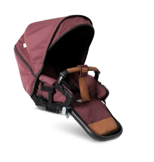 Коляска для двойни 2 в 1 Emmaljunga NXT Twin Outdoor Savannah/Коричневый - Фото 4