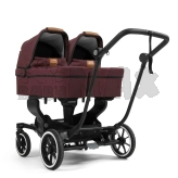 Коляска для двойни 2 в 1 Emmaljunga NXT Twin Outdoor Savannah/Коричневый