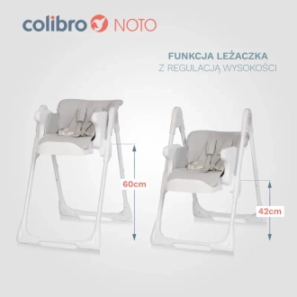 Стільчик для годування Colibro Noto Dove/Світло-сірий - Фото 3