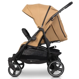 Коляска для двойни Euro-Cart Doblo 2024 Camel/Бежевый - Фото 4