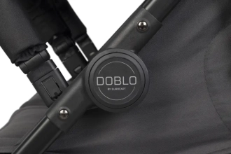 Коляска для двойни Euro-Cart Doblo 2024 Iron/Серый - Фото 1