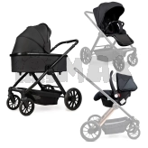 Коляска трансформер 3 в 1 Ninos Estrella Black Black/Черный