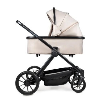 Коляска трансформер 3 в 1 Ninos Estrella Beige Black/Бежевый - Фото 1