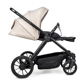 Коляска трансформер 3 в 1 Ninos Estrella Beige Black/Бежевый - Фото 2