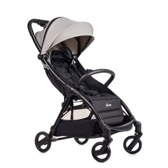 Коляска прогулочная Ninos Nava Light Grey/Светло-серый - Фото 3