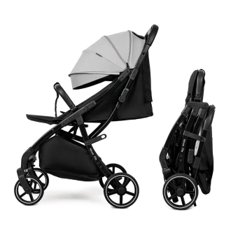 Коляска прогулочная Ninos Ola Light Grey/Светло-серый - Фото 4