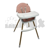 Стульчик для кормления 2 в 1 VELANO Evo Pink/Розовый