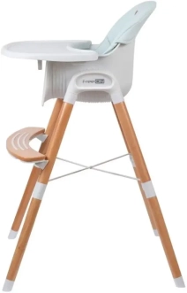 Стульчик для кормления FreeON Tin White/Mint/Бело-мятный - Фото 2