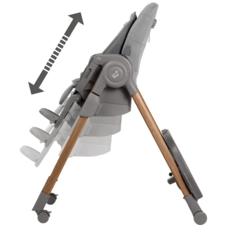 Стільчик для годування MAXI-COSI Minla Plus Elegance Graphite/Графітовий - Фото 8