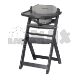 Стульчик для кормления с вкладышем BEBE CONFORT Timba Mineral Graphite/Графитовый