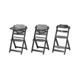 Стульчик для кормления с вкладышем BEBE CONFORT Timba White/Gray/Серый - Фото 5