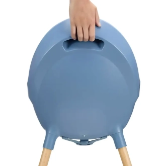 Стільчик для годування 2 в 1 Kinderkraft Fini 2 Nordic Breeze/Блакитний - Фото 2