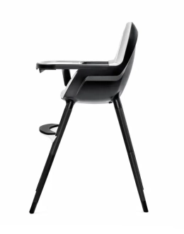 Стульчик для кормления 2 в 1 Kinderkraft Fini Full Black/Черный - Фото 1