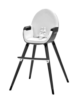 Стульчик для кормления 2 в 1 Kinderkraft Fini Full Black/Черный - Фото 4