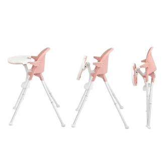 Стільчик для годування 2 в 1 Kinderkraft Pini Pink/Рожевий - Фото 4