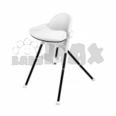 Стільчик для годування 2 в 1 Kinderkraft Pini White/Білий