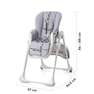 Стільчик для годування Babytiger Benji Grey/Сірий - Фото 8