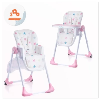 Стільчик для годування Babytiger Benji Pink/Рожевий - Фото 1