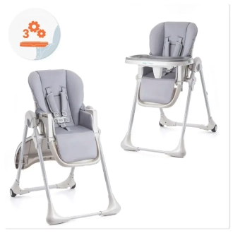 Стульчик для кормления Babytiger Kiki Grey/Серый - Фото 4